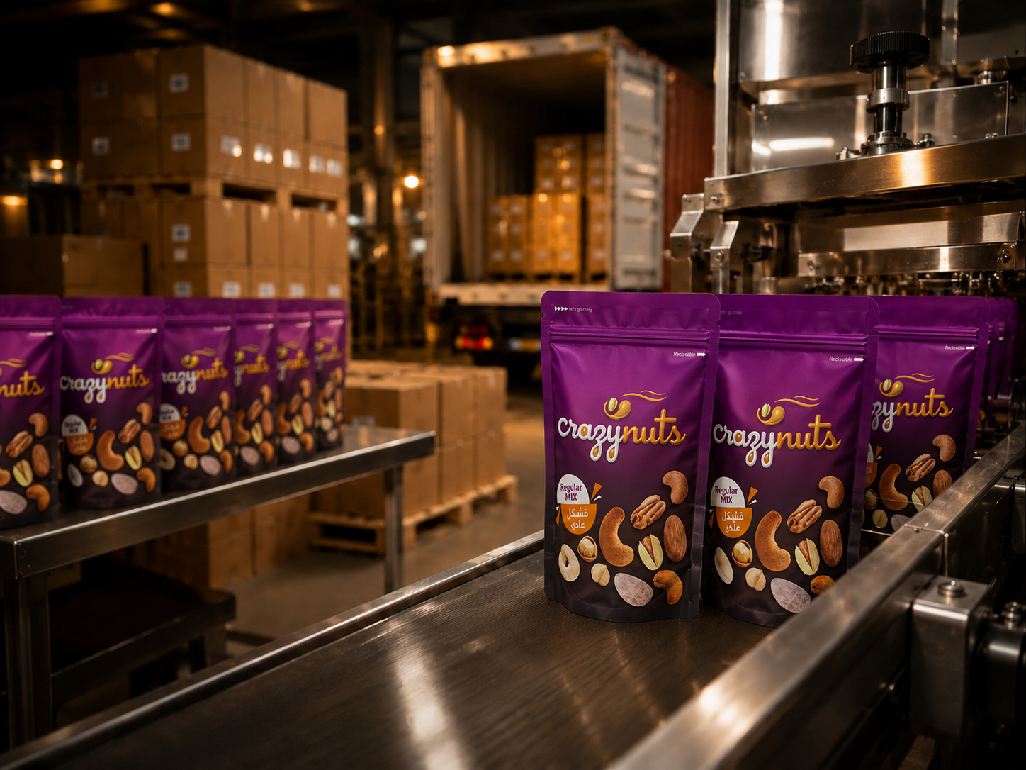 CrazyNuts roasting process
