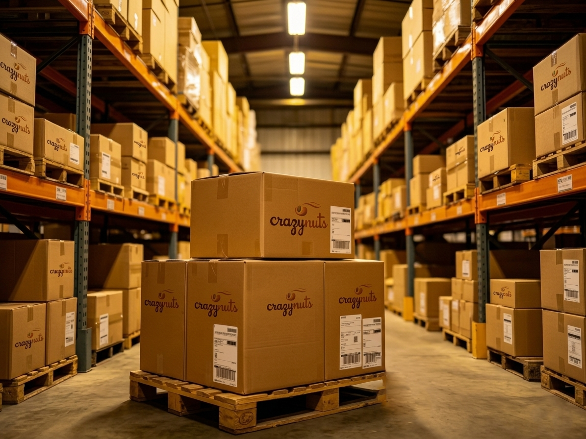 CrazyNuts export container