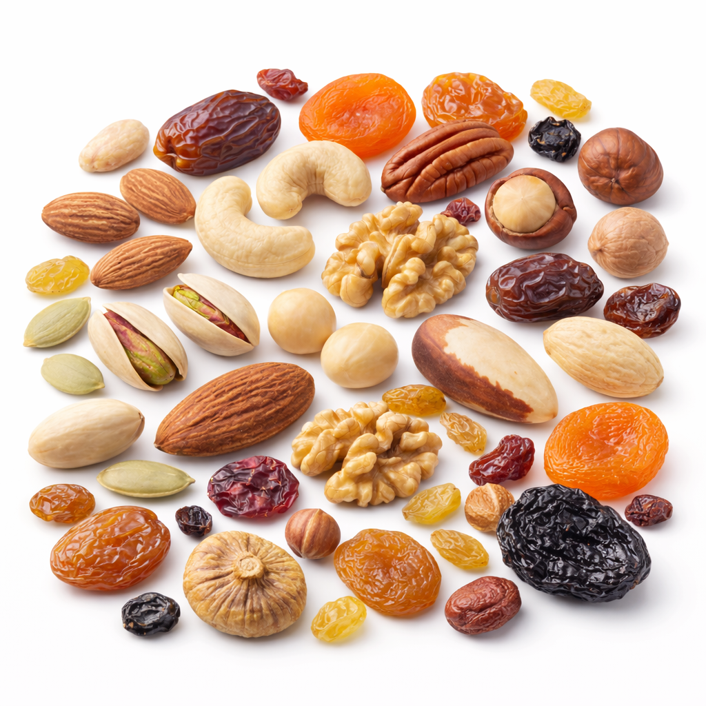 Raw mix with dry fruits